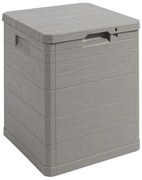 Jasnoszara skrzynia ogrodowa Woodys – Toomax