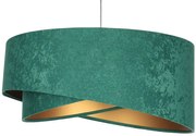 Zielono-złota lampa wisząca glamour - 7X EX972 Z2-T59
