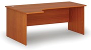 Narożne biurko PRIMO WOOD, 180x120 cm, lewe, czereśnia