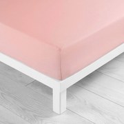 Różowe dżerzejowe prześcieradło z gumką 160x200 cm Jersy – douceur d'intérieur