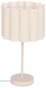 Lampa stołowa RONA materiałowy klosz, wys. 49 cm