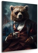 Obrazy zwierzęcy gangster niedźwiedż