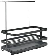 Metalowy stojak na akcesoria do mycia naczyń Tokyo Lava – Metaltex