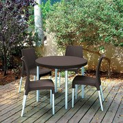 Komplet mebli balkonowych / ogrodowych Jersey brązowy KETER II GAT