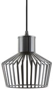 Wisząca lampa z metalowym kloszem, LIGNES, 120 cm