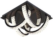 Zuma Line MX3274-4-3BCT - LED sufitowa lampa TULA LED/23,5W/230V czarna