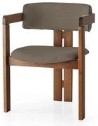 Krzesło do jadalni CO Light Brown and Walnut