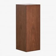 Kwadratowy Postument 25x25 Cm Z Mdf Fleuri Wenge - Sklum