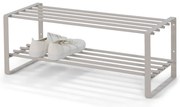 Szarobrązowa metalowa szafka na buty 70x29x27 cm Rex – Spinder Design