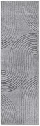 Dywan nowoczesny 3D Elle Collection Gallery Geometria szary 80 cm x 240 cm