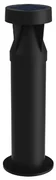Philips Avery zewnętrzna solarna lampa kolumnowaLED czarna, 1,8 W, 200 lm, 2700 K