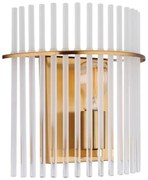 Globo 15698WM - Kinkiet GORLEY 1xE27/60W/230V złoty