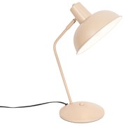 Lampa stołowa w stylu retro beżowa - Milou