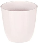 Osłonka ceramiczna na kwiaty Terakota, śr. 10 cm, biały