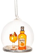 Szklana ozdoba świąteczna wykonana ręcznie ø 8 cm Christmas Spritz – Sass &amp; Belle