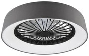 Szara lampa sufitowa LED Farsund – Trio