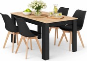 Zestaw stół z 4 krzesłami A5-T26