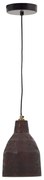 Czarna lampa wisząca z drewnianym kloszem ø 15 cm Amire – Kave Home