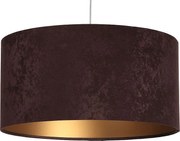 Lampa wisząca HOME 50 brązowa/złota