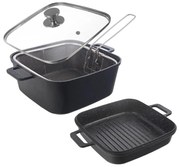Aluminiowe brytfanny zestaw 2 szt. 24,5x32,5 cm GRANDE – Orion