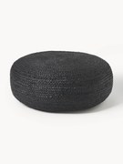 Ręcznie wykonany puf z juty Bono