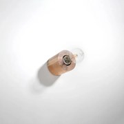 Kinkiet SALGADO naturalne drewno SOLLUX  LIGHTING