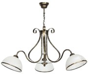 Lampa wisząca ANTICA 3xE27/60W/230V na łańcuchu