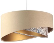 Lampa wisząca SANDERLING beżowa/złota BPS KONCEPT
