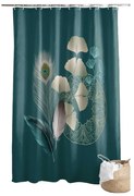 Zasłona prysznicowa 180x200 cm Ginkoblue – douceur d'intérieur