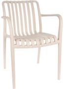 Krzesło ogrodowe z tworzywa, 55 x 57 x 81 cm