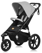 Lionelo - Wózek AZURA czarny/szary