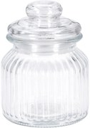 Prążkowany słoik ze szczelną pokrywką, 500 ml