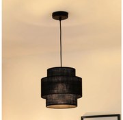 Brilagi - Lampa wisząca SPACE YUTE 1xE27/15W/230V pr. 25 cm czarna