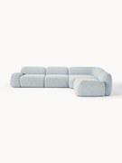 Narożna sofa modułowa Bouclé Wolke (4-osobowa)