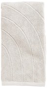 Jasnoszary bawełniany ręcznik frotte 50x100 cm Time – Zone