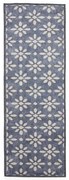 Ciemnoniebieski chodnik odpowiedni do prania 76x230 cm Coral Blue – Think Rugs