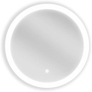 Mexen Oro lustro łazienkowe podświetlane, okragłe 50 cm, LED 6000K, antypara - 9824-050-050-611-00