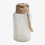 Słoik Szklany Z Lampkami Led Gada Biała - Sklum