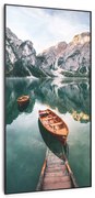 Klarstein Wonderwall Art Smart 700W 120x60cm Obraz na podczerwień Jezioro III