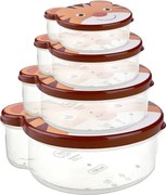 Orion Pojemnik na drugie śniadanie ZOO tygrys, 4 szt.