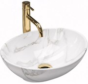 Umywalka nablatowa Rea Sofia Aiax Shiny