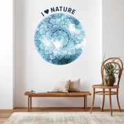 Naklejki na ścianę - Mandala z napisem