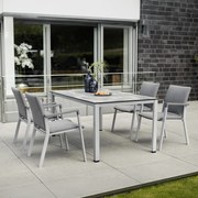 Krzesło ogrodowe Rasmus srebrne KETTLER 0106502-7100