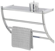WENKO 15578100 - Stojak na ręczniki PESCARA 56x46 cm chrom błyszczący