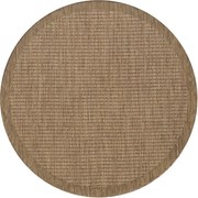 Okrągły dywan odpowiedni na zewnątrz w naturalnym kolorze ø 120 cm Giza 1410 – Ayyildiz Carpets