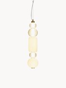 Lampa wisząca LED ze szkła dmuchanego Collar