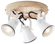 Brilliant - Oprawa punktowa SEED 3xGU10/5W/230V biała/beżowa