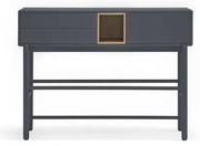 Ciemnoszara konsola 35x120 cm Corvo – Teulat