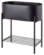 Kwietnik Valery Duo 40x19x45cm black