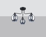 Żyrandol FILLAN 3 czarny SOLLUX  LIGHTING